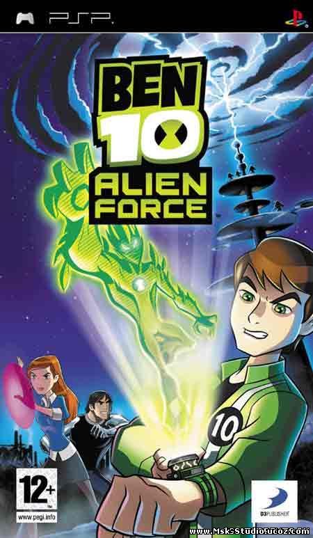 Ben 10: Alien Force [2008, Action] для psp