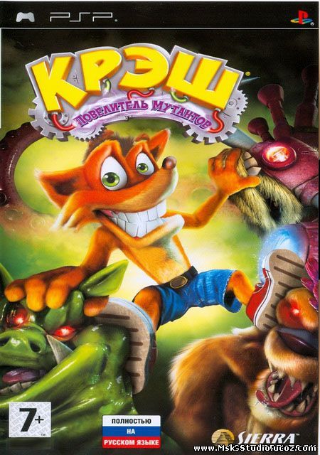 Crash: Mind Over Mutant [FULLRIP] [2008, Action » Platformer » 3D]