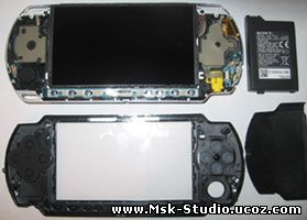 Ремонт psp slim - поглубже в конструкцию влезть с головой