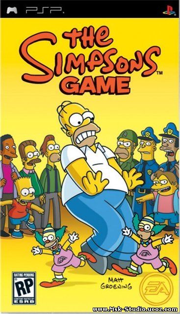 The Simpsons Game /2007/RU/PSP