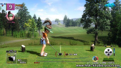 Демонстрационное видео Hot Shots Golf для NGP