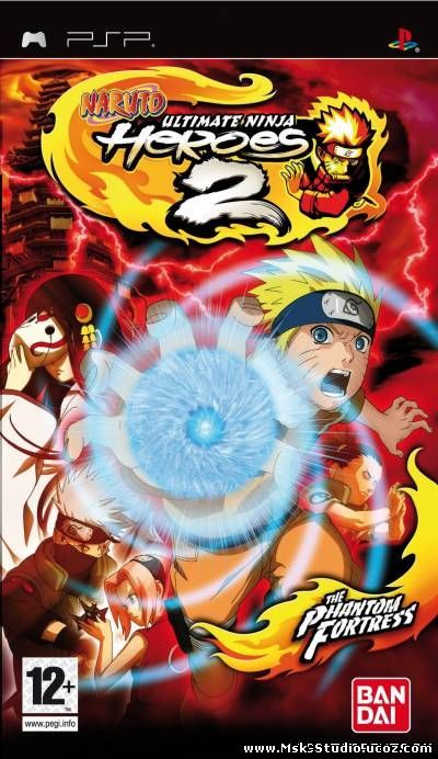 Naruto: Ultimate Ninja Heroes 2- The Phantom Fortress [2008, Fighting]