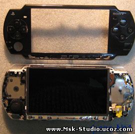 Замена дисплея в PSP fat/PSP slim/PSP 3000